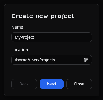 Project Name and Location